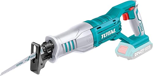 TOTAL - Sega a Gattuccio 20V | Corpo Macchina | BATTERIA NON INCLUSA | Compatibile con Amig Isolante Termico Adesivo, Griglia Quadrata, Ruote per Trabattello con Freno - Honorern