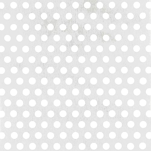 Alberts 466992 Lamiera Forata, Alluminio, 250 x 500 x 0,8 mm - Honorern