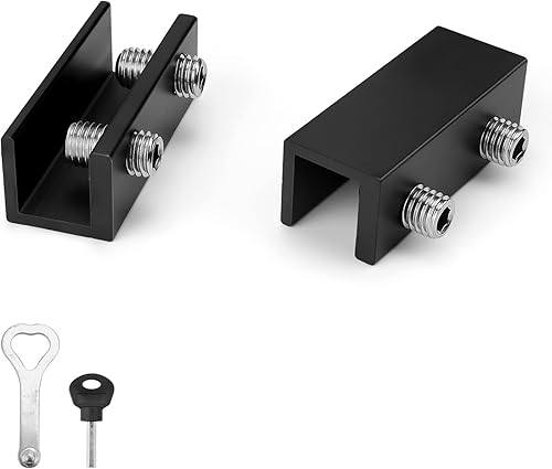 Serratura Scorrevole, KINHARD Limitatore di Finestra Scorrevole Regolabile con Serratura, Blocco Finestra Scorrevole, Serratura per Porta Scorrevole Veranda e Serratura per Finestra. - Honorern