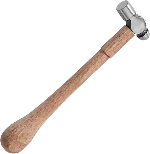 Martello per creazione di gioielli artigianali con manico ergonomico, Lunghezza 25.7 cm - Honorern