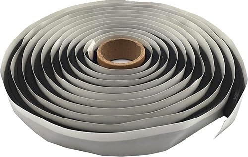 Nastro Sigillante per Auto,Nastro Adesivo in Corda Tonda Butilica,Nastro Sigillante per Auto Impermeabile,Guarnizione Autoadesiva per Porta,Nastro Sigillante Autoadesivo,Nastro Sigillante Butilico - Honorern