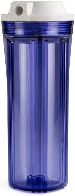 iSpring HC12 1/4'' custodia filtro acqua trasparente per sistema di osmosi inversa, filtri da 2,5 pollici x 20 pollici, confezione da 1 - Honorern