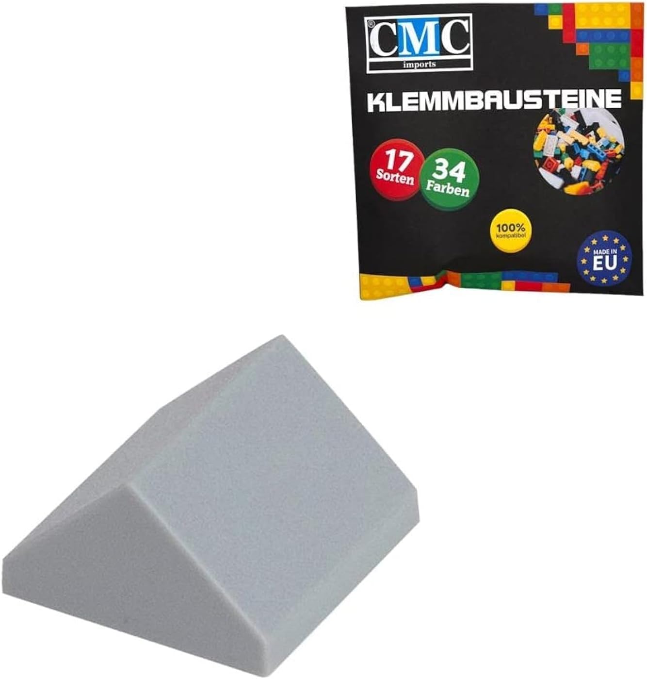 50 mattoncini per tetto, 2 x 2 45°, mattonelle per tetto, mattonelle inclinate, diversi colori (rosso/620) - Honorern