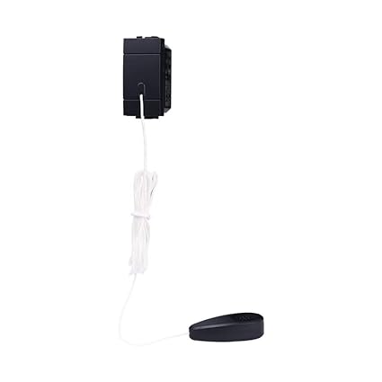 Pulsante Tirante Con Corda 1P 10A, Compatibile Con Bticino Living Light (Bianco) - Honorern