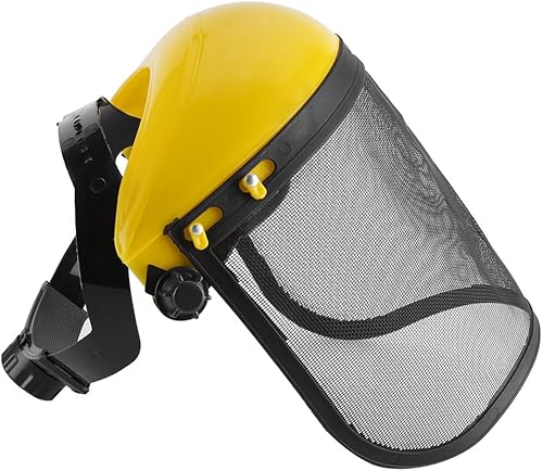 Casco di Sicurezza Integrale in Rete per Taglio e Decespugliatore, Casco Professionale per L'Agricoltura Forestale con Fascia Antisudore e Fascia per la Testa Regolabile, - Honorern