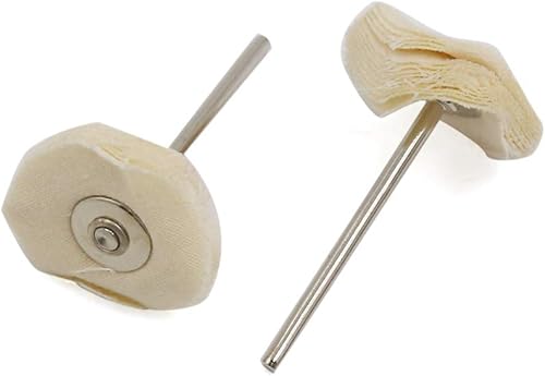 30 pezzi con gambo rotondo 25mm x 3mm in cotone miscelatore per lucidatura dei gioielli ID: 604917 - Honorern