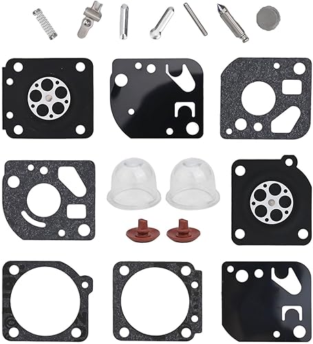 Kit di riparazione carburatore membrana per modelli di decespugliatore Zama RB29 C1U H12 H18 H29 - Honorern