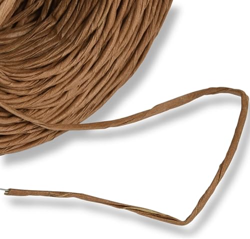 006003144 Spago Carta Animato, 1.6 mm, 125 mt, Avana, 1,6 mm - Honorern