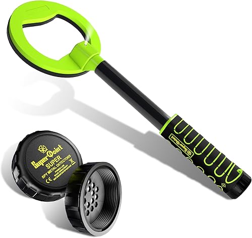 Metal Detector Subacqueo, IP68 Impermeabile 3.9 4.7 Pollici Gamma di Rilevamento Gold Silver Detector con Suono di Allarme, Batteria Al Litio 6F22 1600mAh, Rilevatore Portatile di Oro (Arancia) - Honorern