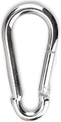 Moschettone di bloccaggio, moschettone per impieghi gravosi, moschettone in acciaio al carbonio zincato - Honorern