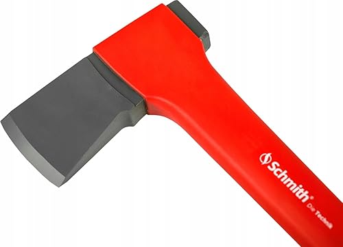 Ascia da taglio in fibra di vetro 1,5 kg - con manico in nylon - Ideale per legna da ardere - Resistente - Ergonomico - Robusto - Forestale - Honorern