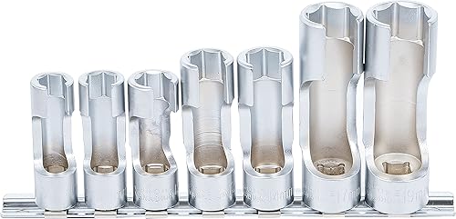 Juego de llaves de vaso especiales, ranuradas | entrada 10 mm (3/8') | 10-19 mm | 6 piezas - Honorern