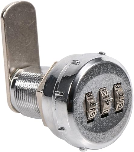 Serratura meccanica, blocco cassetti con codice password a 3 cifre, digitale, per armadietto/armadio/cassetto/cassetta delle lettere, 17~23mm - Honorern