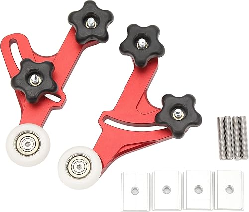 Guide Per Sega da Tavolo, Tavole Regolabili in Piuma da Tavolo Sega da Tavolo Per La Lavorazione del Legno Sega da Banco Guida Per Alimentatore da Tavolo Sega da Tavolo Rullo Scorrevole Guide di Preci - Honorern