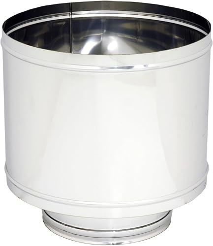 1PEZZO FUMAIOLO BOTTE INOX 'AISI 304' DIAMETRO 8 - Honorern