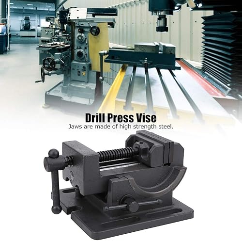 Morsa Morsa Morsa Trapano A Colonna, Larghezza Mascella A Colonna Supporto Morsa Di Fresatura In Metallo Staffa Da Banco Di Tensione Vice Multiuso Tavolo In Ghisa Vice-Corrosione - Honorern