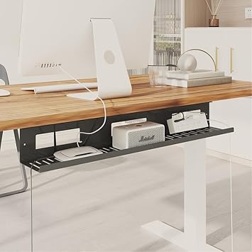 FLEXISPOT Canalina per Cavi da Scrivania Portacavi sotto Scrivania Super Robusti per Cavi Ordinati, Flessibile e Salvaspazio - Honorern