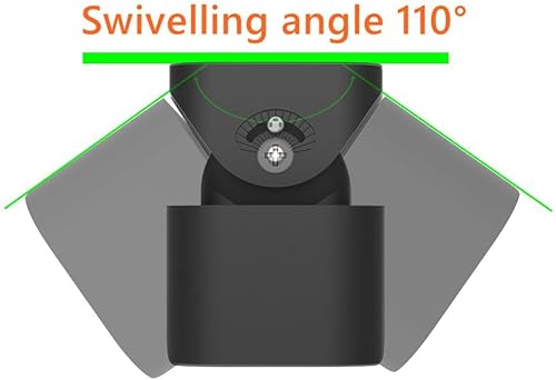 Supporto per Blink Video Doorbell - Staffa angolare Regolabile Angolo 55 Gradi Sinistra/Destra Montaggio Piastra Accessori - Honorern