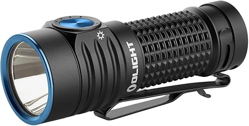 OLIGHT Baton Turbo Torcia Portatile LED Ricaricabile, Alta Potenza 1000 lumen 510 Metri Illumizione Notturna Adatta per Campeggio, Escursionismo, Emergenza Esplorazione di Grotte Uso Domestico(Verde) - Honorern