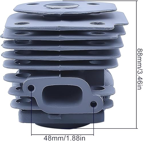 Per kit cilindro Per Husqvarna 357 47mm, Per Husqvarna 357XP 359 Rancher EPA 357 XP Big Bore 2156 2159, 537157302 537157304 - Honorern