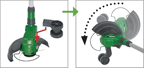 RIBIMEX PRBAT20/CB Tagliabordi RBAT20 con batteria 20 V - 2 Ah e caricatore - Honorern