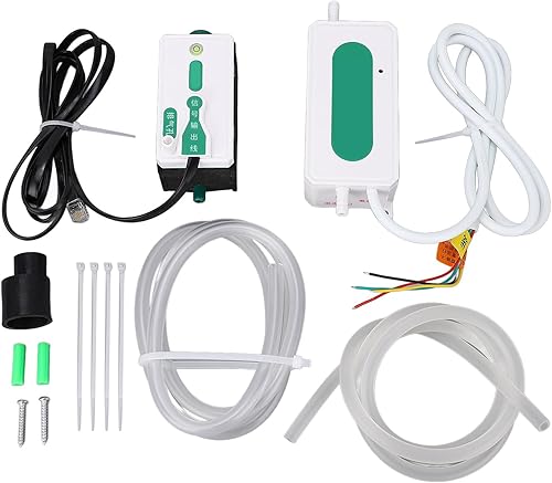 Pompa di Scarico della Condensa HVAC Mini Split Pompa di Scarico del Condizionatore D'aria Ultra Silenziosa 24 L/h con Serbatoio di Stoccaggio 70 Ml Pompa di Sollevamento - Honorern