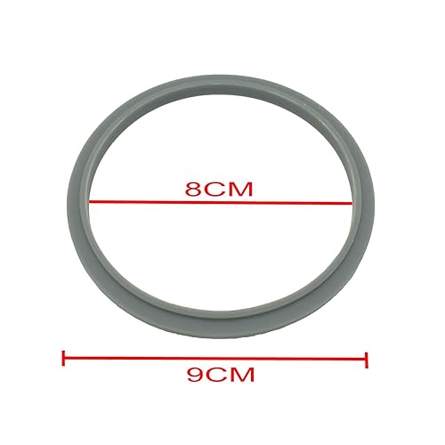 JZK 2 pezzi guarnizioni di ricambio per Nutribullet Blender 600 900 Serie, guarnizioni con labbro, guarnizioni in gomma grigia, O-ring, mixer pezzi di ricambio - Honorern