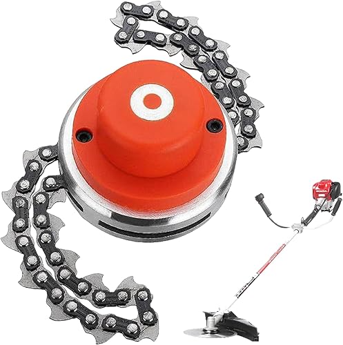Sostituzione della testa della catena del tosaerba testa universale per prato da giardino esterno, parti del trimmer in lega di alluminio professionale accessori da giardino - Honorern