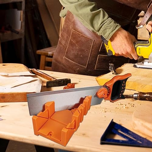 Scatole Per Mitra, Scatola Per Mitra Di Bloccaggio,Strumenti Per La Lavorazione Del Legno - Troncatrice, Scatola Per A Mano, Posteriore In Acciaio Per Tagli Precisi, Multifunzione, - Honorern