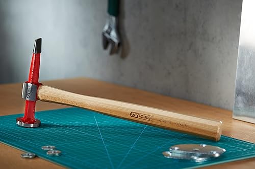 KS Tools 140.2136 Martello per Carrozzieri con Testa Diritta, Superfici di Lavoro Lisce, 325 mm - Honorern