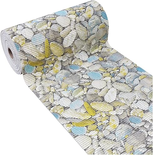 Passatoia Gomma Morbido Rotolo 15 MT Tappeto Bordo Piscina Cucina Bagno Tovaglia Bar mod.GUMMY (P) - Honorern