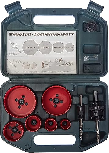 Mannesmann - M44100 – Set seghe a tazza bimetalliche 8 pz. - Honorern