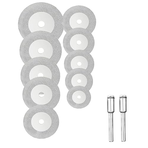 Disco Da Taglio Diamantato 16-60mm Dischi Diamantati con 3 mm Mandrino Dischi Diamantati Mini di Tagliante Sega Per Utensili Rotanti Disco In Vetro - Honorern