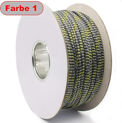 Tubo intrecciato da 10 m, dimensioni Ø 10 mm, tubo in tessuto, protezione per cavi, ad esempio per cavi scatole, cavo per altoparlante, cavo di alimentazione HiFi per auto - Honorern