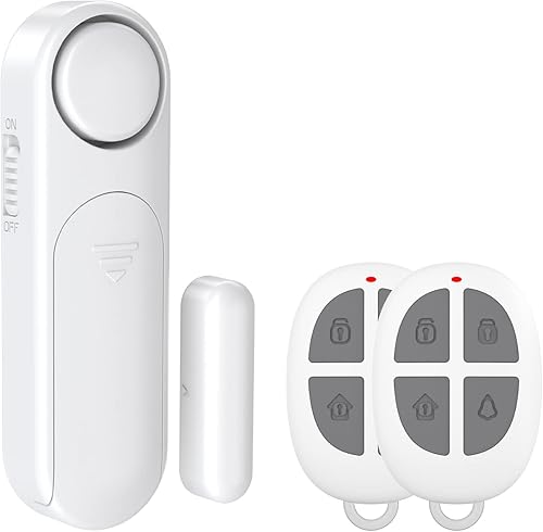 SECRUI Sensore Porta, Allarme Finestra e Porta 120dB Sensore di allarme porta con 2 telecomando Magnetico Allarme Casa Senza Fili per Antifurto Sistema Sensori di Sicurezza Domestica per Negozi - Honorern