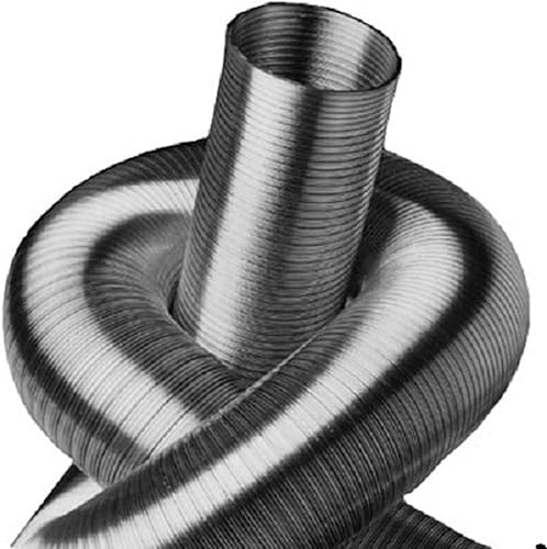 Tubo di ventilazione in alluminio, 3 m, 355/400/450 mm, tubo flessibile in alluminio - Honorern