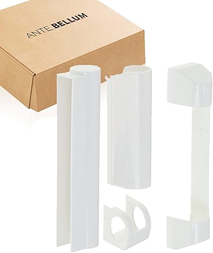 Winkhaus 1996-2006 - Set di tappi di copertura per finestre autoPilot, protezione da acqua e sporco (bianco, 5 pezzi) - Honorern