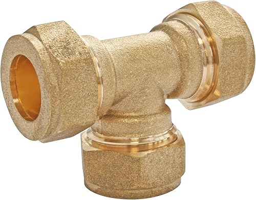 SOMATHERM FOR YOU - Te pari a compressione in ottone per tubo rame Ø12 - Honorern