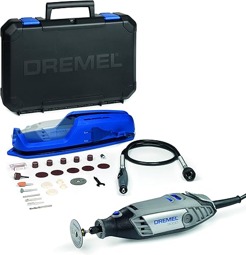 Dremel 3000 Utensile Multifunzione Rotativo, 1 Complemento, 25 Accessori per Intagliare, Incidere, Fresare & 628 Set di 7 Punte per la Foratura di Precisione - Honorern