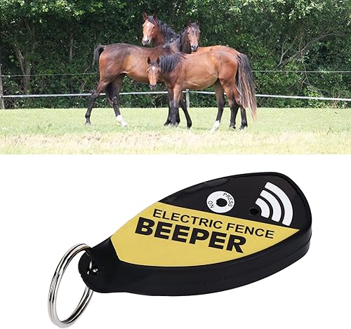 Tester Elettrico Compatto con Pulsante on/off per recinzioni agricole,Beeper Recinzione elettrica, Tester di Tensione per recinzioni elettriche per recinzioni, Animali Domestici Pecore Cavalli - Honorern