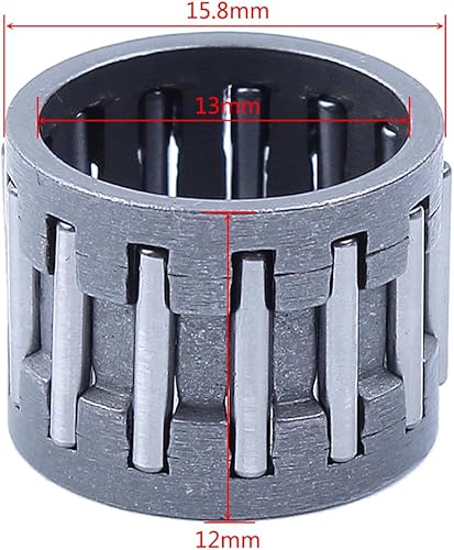 Gubeter Kit cuscinetto ad aghi per pignone frizione 4 pezzi, per motosega Per Husqvarna 61,66,162,266,268,272, / - Honorern