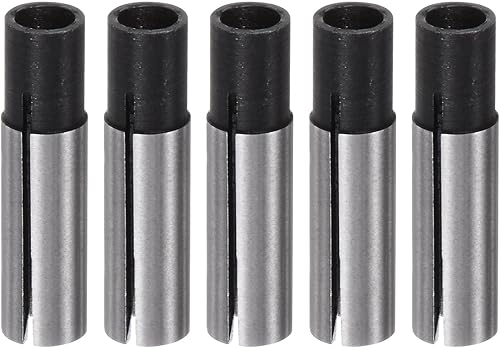 5pz Collettore Mandrino Driver Adattatore 6mm a 4mm CNC Punta per Incisione Router Convertitore per CNC Macchina Utensile - Honorern