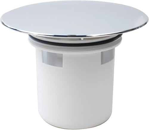 QS622 - Copertura per scarico doccia, in plastica cromata, ricambio per vecchia spina doccia, QS622 - Honorern