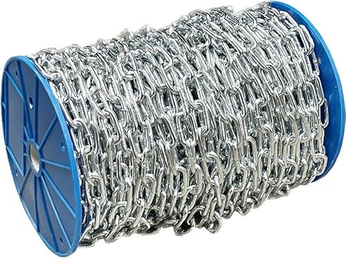 1PEZZO CATENA GENOVESE ZINCATA IN BOBINA n¦ 21 (mt. 50) - Honorern