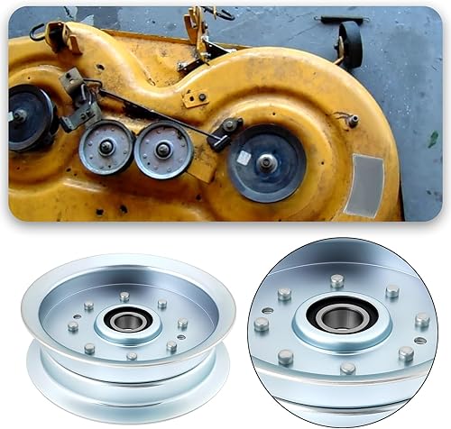 Puleggia Folle Piatta per Tosaerba GY22082 GY20629 Puleggia per Tosaerba Compatibile con D100 D120 D140 Serie Trattorini Tagliaerba - Honorern