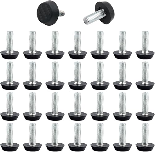 Piedini A Vite Regolabili Da 30 Pezzi, Piedini Per Mobili, Piedini A Vite Per Mobili, Accessori Per La Casa - Honorern