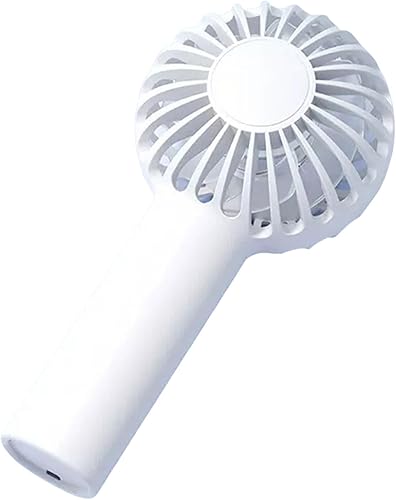 Ventilatore portatile a 3 ingranaggi regolabile da viaggio trucco ciglia ventilatore durevole bianco - Honorern