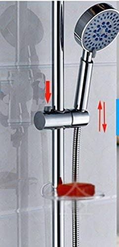 doccia di ricambio per asta regolabile 28 – 32 mm, diametro esterno, cromato 28mm - Honorern