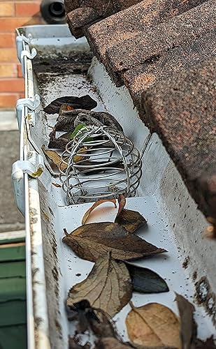 2 x Protezione del tubo di grondaia 50-63 mm acciaio inox - Honorern