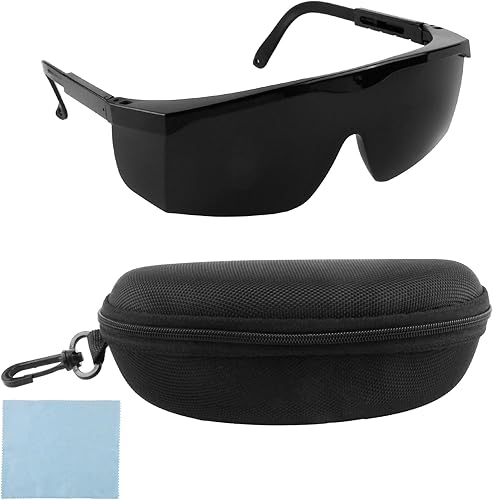 Occhiali di Protezione Laser, IPL 190-540nm Occhiali Luce Pulsata, Glasses IPL Professionali, Glasses Protettivi da Lavoro, Protezione UV, Laser Hair Removal, per Donna, Uomo, Viso - Honorern